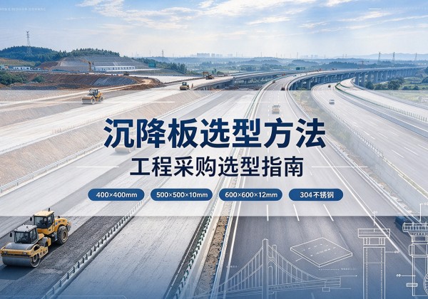 三亚沉降板选择方法